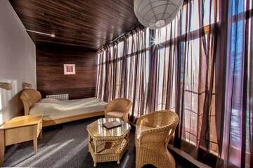 Фото номера Двухместный номер с 1 кроватью Гостиница Country Club Neftyanik г. Волгоград 3