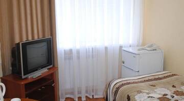 Фото номера Небольшой одноместный номер Гостиница Аэропорт Волгоград г. Волгоград 2