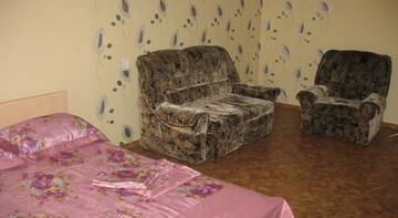 Фото номера Апартаменты эконом-класса с 1 спальней — улица Ангарская 13, корп 21 Апартаменты на Рокоссовского г. Волгоград 4