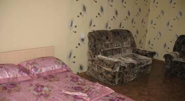 Фото номера Апартаменты с 1 спальней и балконом - ул. Ангарская, д. 13 к. 21 Апартаменты на Рокоссовского г. Волгоград 10
