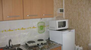 Фото номера Апартаменты с 1 спальней и балконом - ул. Ангарская, д. 13 к. 21 Апартаменты на Рокоссовского г. Волгоград 6